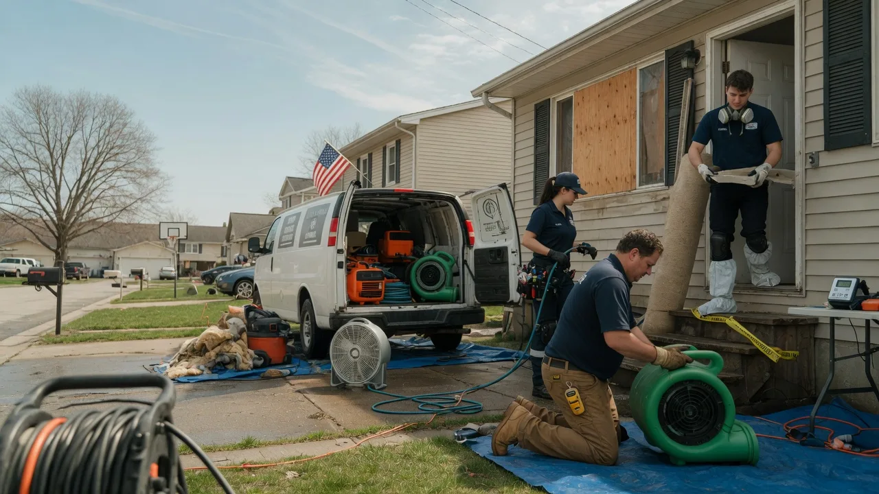 Water Damage Restoration in Alvordton, OH near me